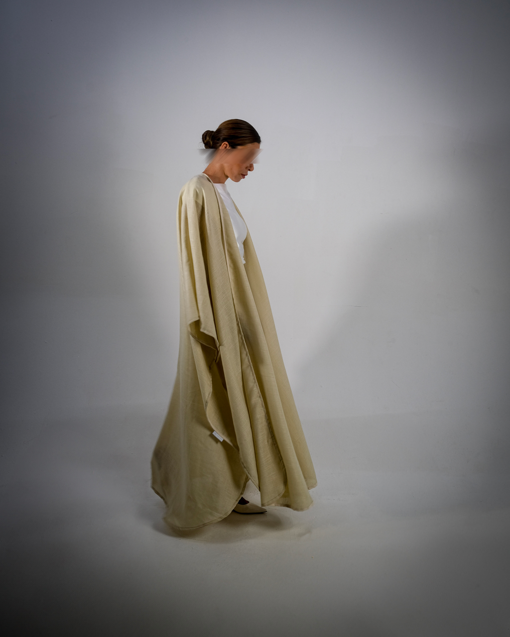 Wheat Linen Abaya
