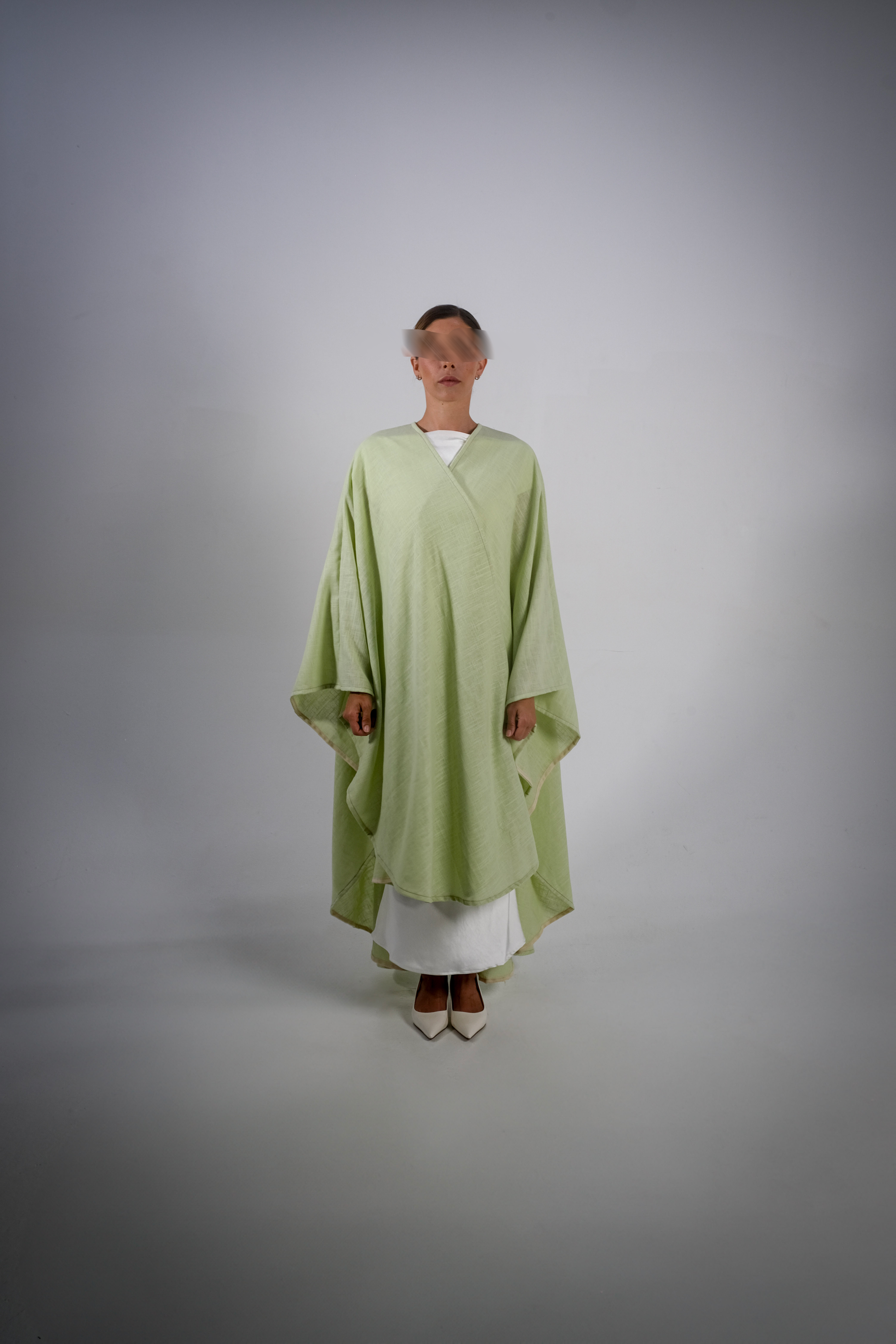 Honeydew Linen Abaya