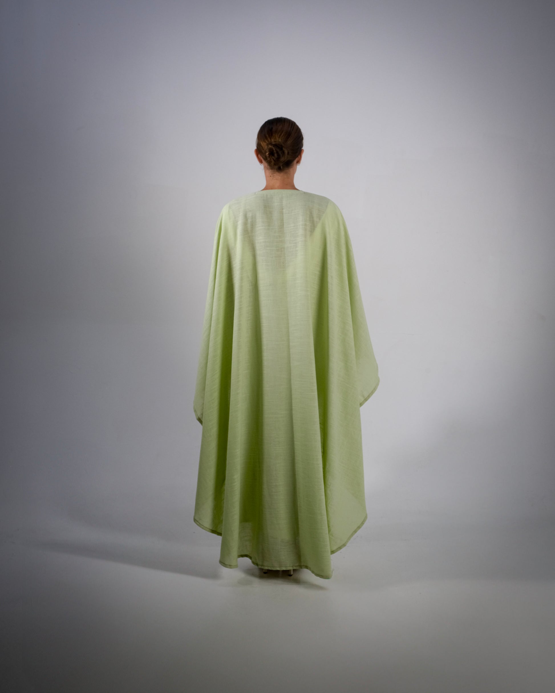 Honeydew Linen Abaya